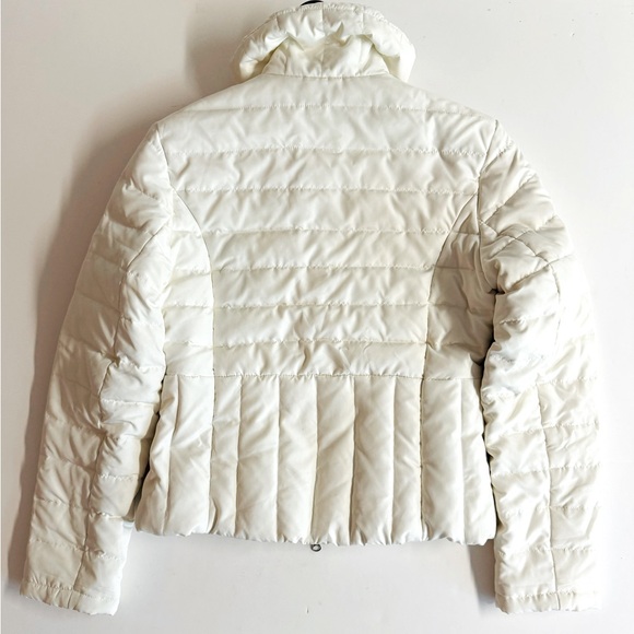 60% Down Kenneth Cole Reaction zip up cream colored puffer.Size S - Picture 9 of 9